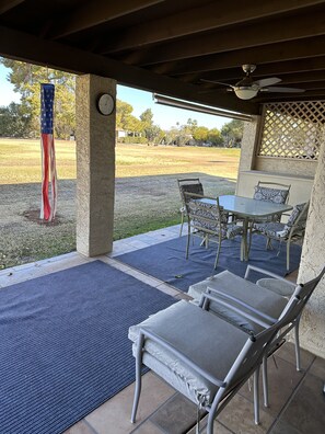 Outdoor dining