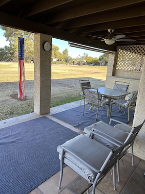 Outdoor dining