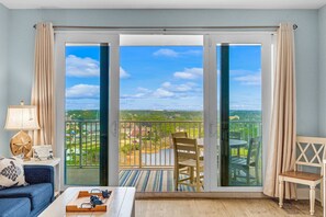 Lake Views and Direct Balcony Access from the Living Room