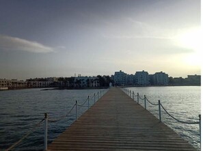 marina inside the resort 