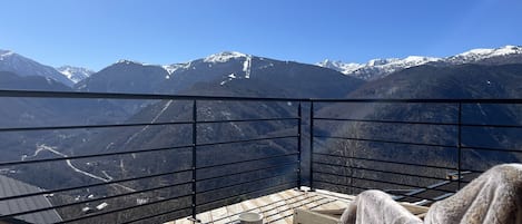 Vue panoramique sur la vallée d'Ax-les-Thermes