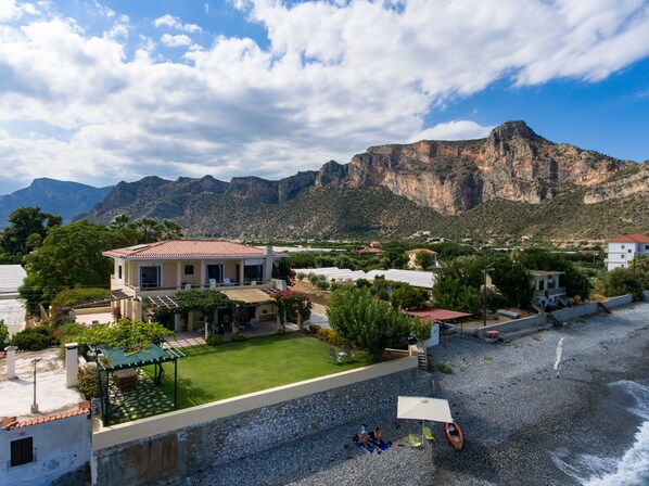 villa Eugene from above 