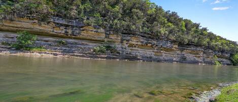 Breathtaking views of the Guadalupe River