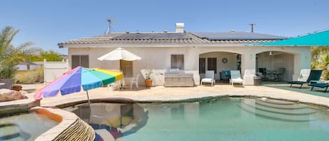 Desert Hot Springs Vacation Rental | 2,000 Sq Ft | 3BR | 2BA | Step-Free Access