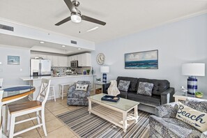 Family room view.