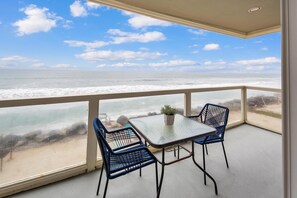 Beach view from patio 