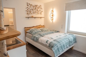 Apartment für 2 Personen, 22 qm, Waschmaschine-Bett