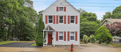 Two bedroom private home on the fence line of West Point campus.