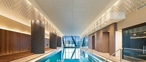Communal indoor pool