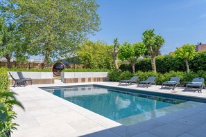 Schwimmbad des Ferienhauses