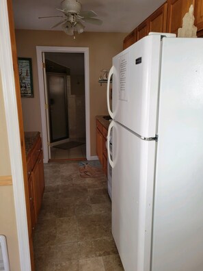 Fully stocked kitchen