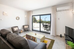 Lounge with Sea View Terrace | Algarve Holiday Lets