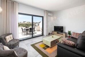 Living Room & Terrace View | Algarve Holiday Lets