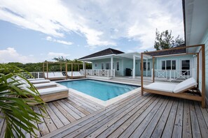 Pointe House pool and pool deck.