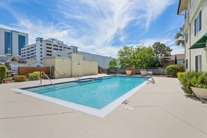 Catch a swim anytime of the day!