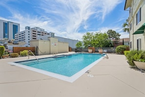 Catch a swim anytime of the day!