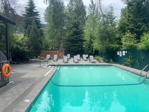 Seasonal heated pool mid June- Sept. All guests have access to this amazing amenity!