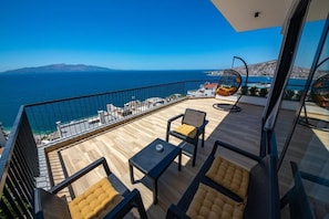 Vista del balcone