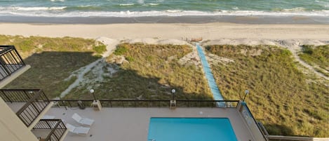 Take a swim in the pool at Buena Vista in Cherry Grove, NMB, SC