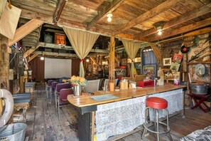 Original Boathouse transformed into an epic theater room