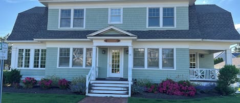 Front of House with Side Porch