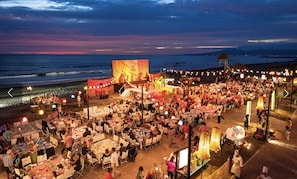 Espace banquet en plein air