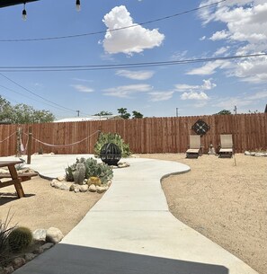 Fun outdoor space.