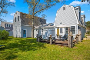 Deck, Grill and Outdoor shower