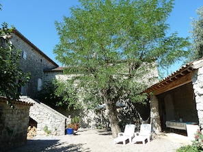 Enceinte de l’hébergement