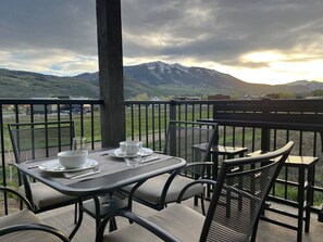 Dinner for two is waiting for you.