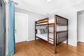 Full over full bunk beds in the second bedroom! 