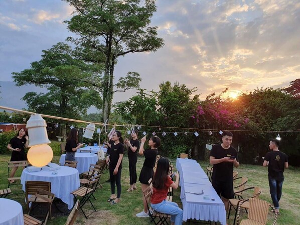 Restaurante al aire libre