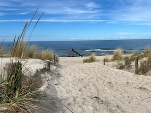 Strandaufgang an der Ostsee