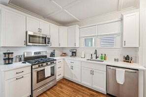 Kitchen with Stainless Steel