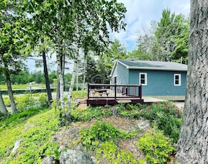 The Cottage overlooking Granite Rock and the River!