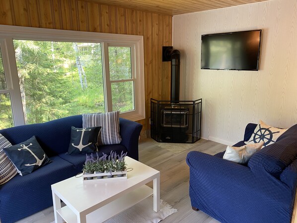 Living Room with StarLink and Amazon FireStick!