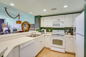 Kitchen | 19th-Floor Unit | Dishware & Flatware | Drip Coffee Maker & Keurig