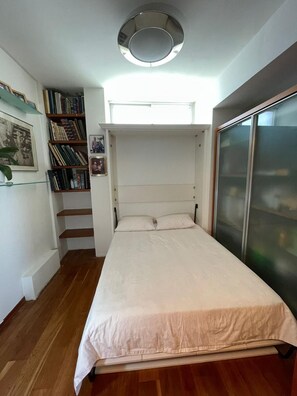 Second Bedroom Queen sized Murphy Bed open