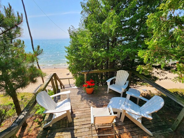 Stunning views overlooking Lake Michigan!