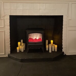 What's better than a warm fire place on a cold, winter night?  