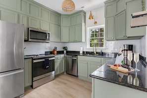 Fully Stocked Kitchen
