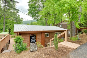 Cottage Exterior | Driveway Parking (2 Vehicles)
