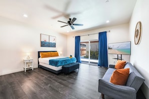 Master Bedroom with Smart Tv with Sofa Bed
