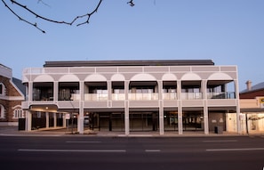 Fassade der Unterkunft