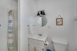 Bathroom with walk in shower