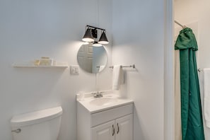 Bathroom with walk in shower