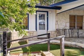 Unit 2 entry way and front patio