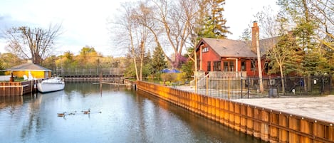 View of the back of the house