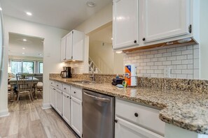 You will enjoy all new appliances in the kitchen.