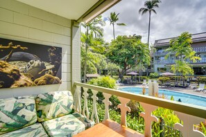 Private Lanai | Pool View | Nearby Beach Access